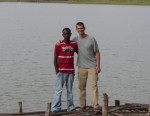 Yesunah and Jonathan on Lake Kuriftu